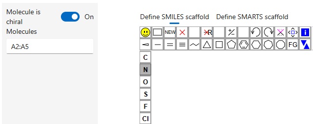 R-Group Decomposition dialog
